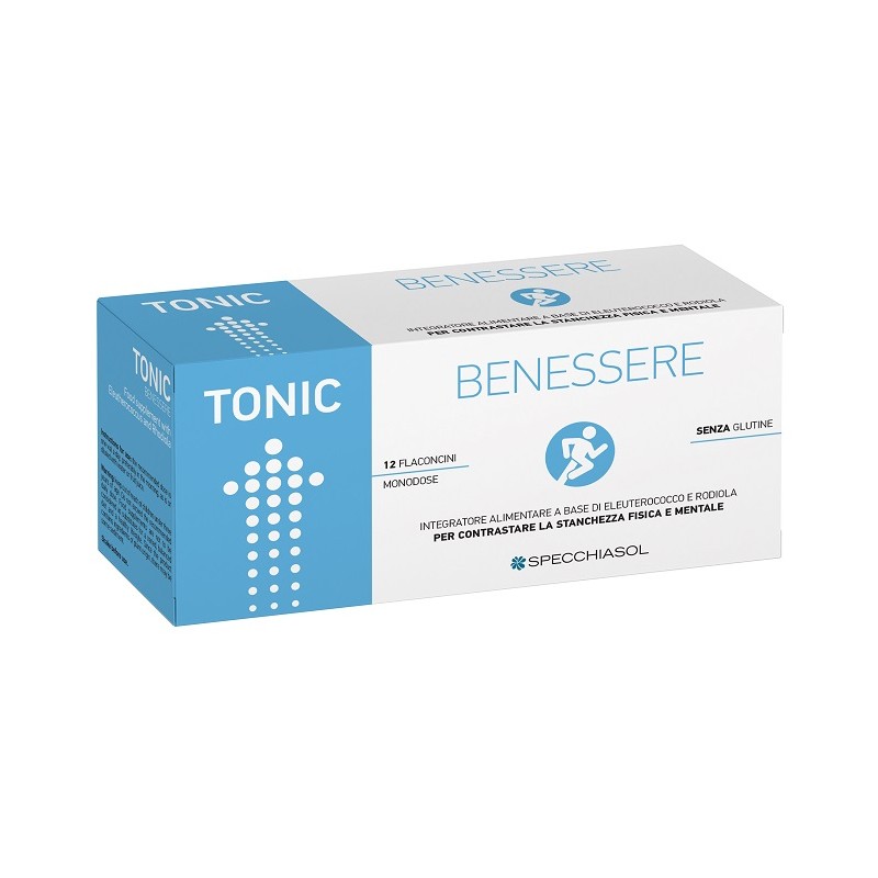 Specchiasol Tonic Benessere 12 Flaconcini X 10 Ml