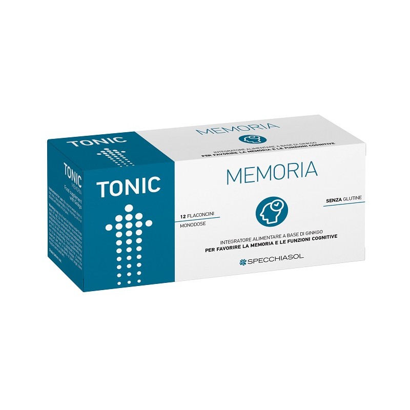 Specchiasol Tonic Memoria 12 Flaconcini X 10 Ml