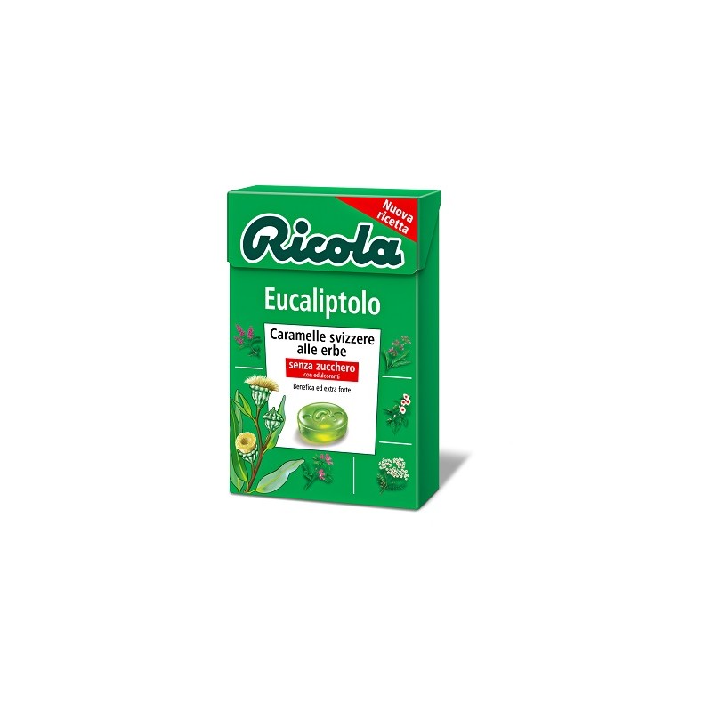 Ricola Ag Ricola Eucaliptolo Senza Zucchero 50 G