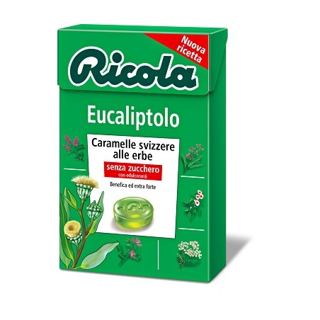 Ricola Ag Ricola Eucaliptolo Senza Zucchero 50 G