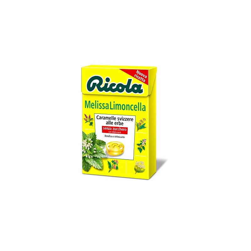 Ricola Ag Ricola Melissa Limoncella Senza Zucchero 50 G