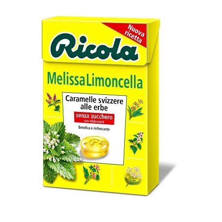 Ricola Ag Ricola Melissa Limoncella Senza Zucchero 50 G