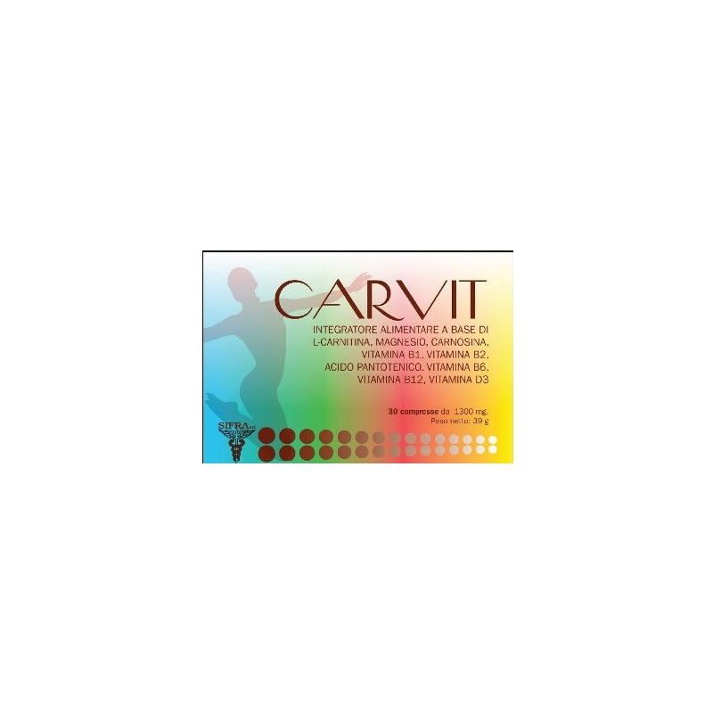 Sifra Carvit 30 Compresse Da 1300 Mg