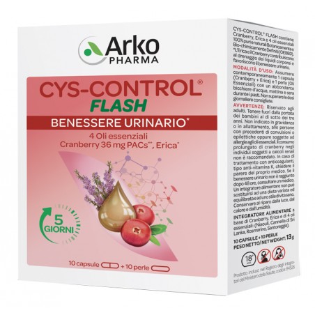 Arkofarm Cys Control Flash 20 Capsule