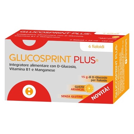 Harmonium Pharma Glucosprint Plus Arancia 6 Fialoidi Da 25 Ml