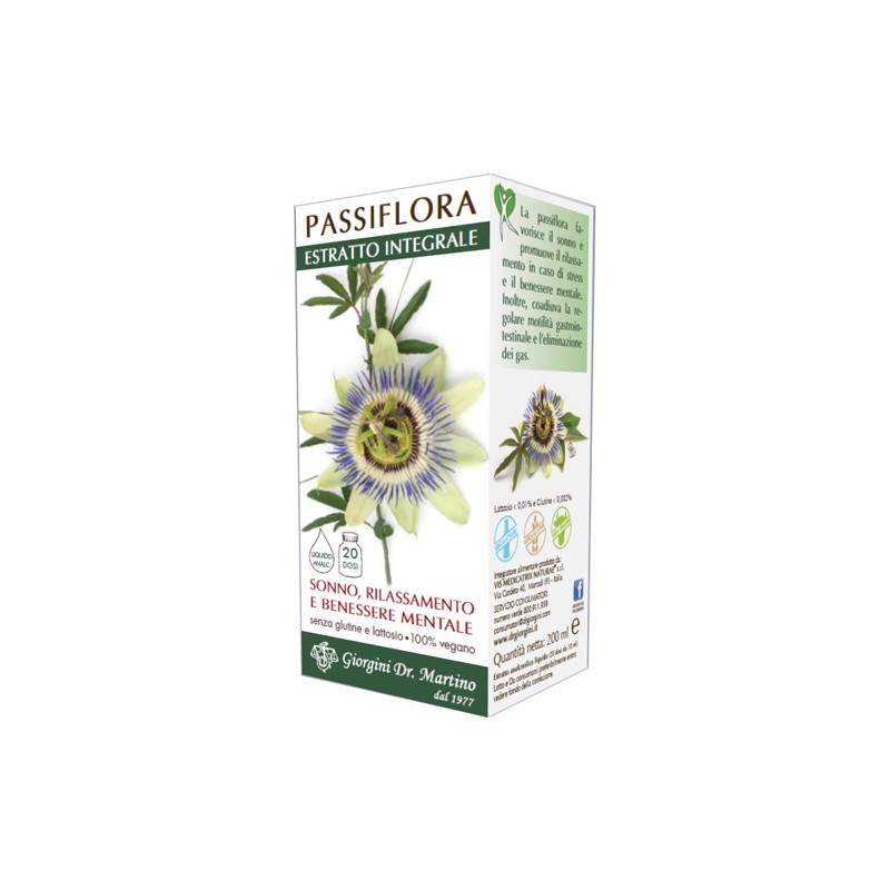 Dr. Giorgini Ser-vis Passiflora Estratto Integrale 200 Ml