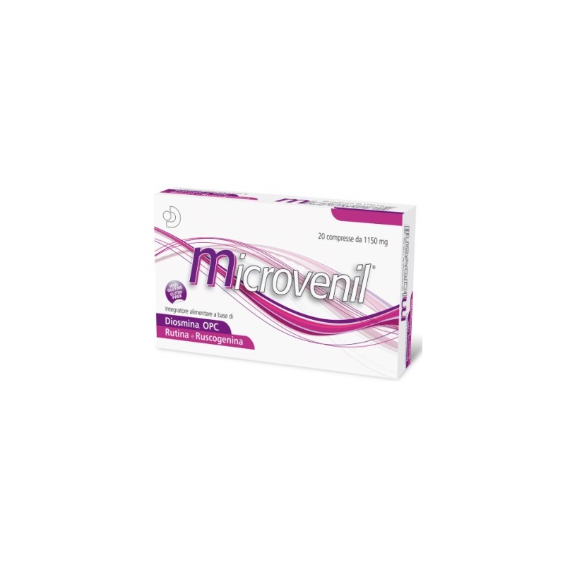 Difass International Microvenil 20 Compresse 1150 Mg