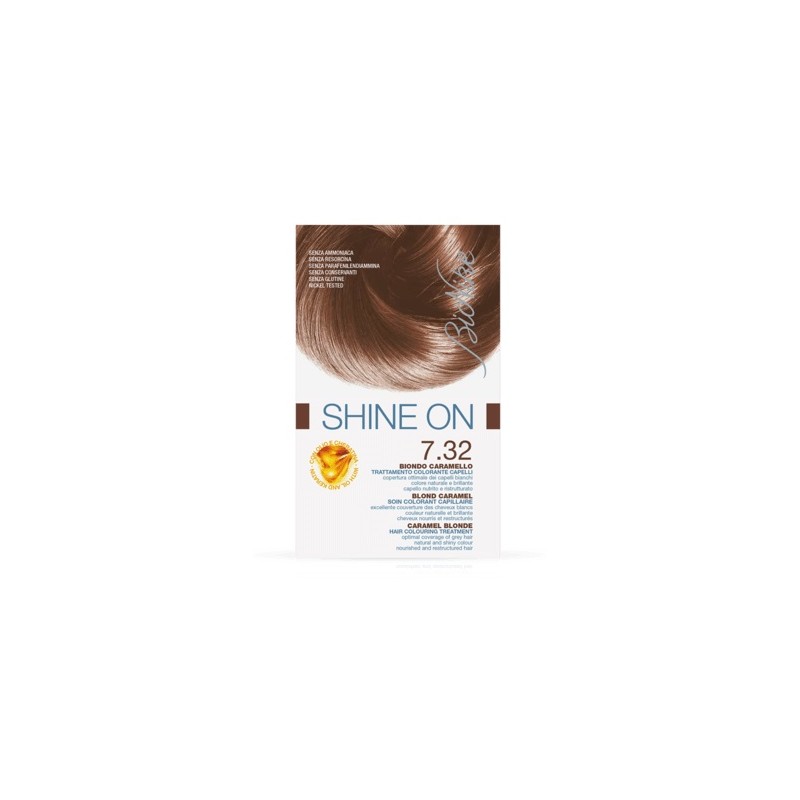 I. C. I. M. Internation Bionike Shine On Trattamento Colorante Capelli Biondo Caramello 7.32