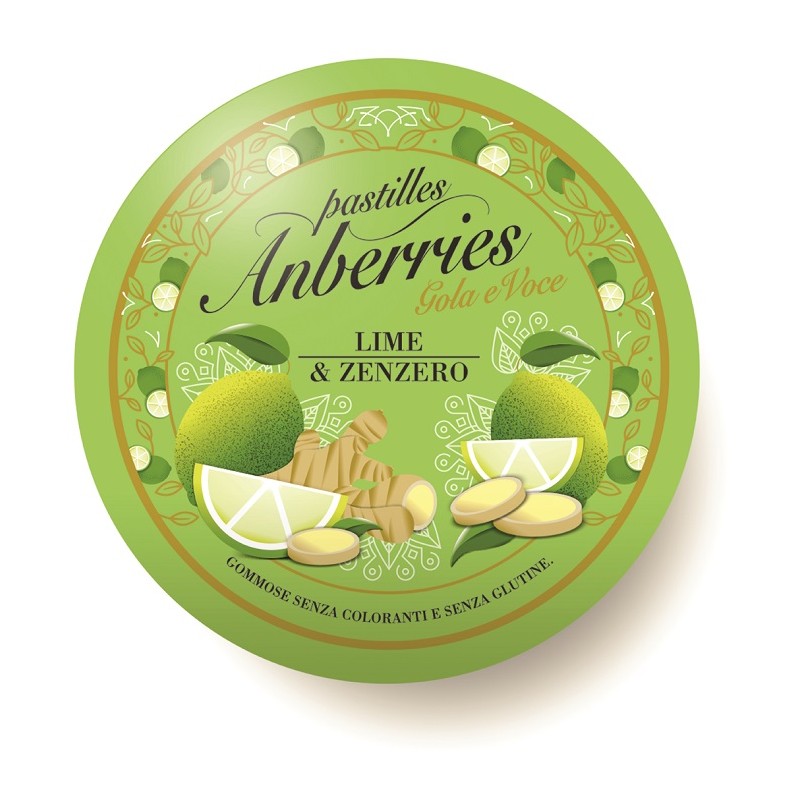 Eurospital Anberries Lime & Zenzero 55 G