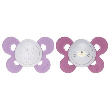 Chicco Succhietto Comfort Lumi In Silicone G 16-36 Mesi