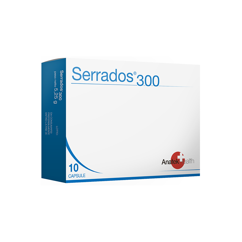 Anatek Health Italia Serrados 300 10 Capsule