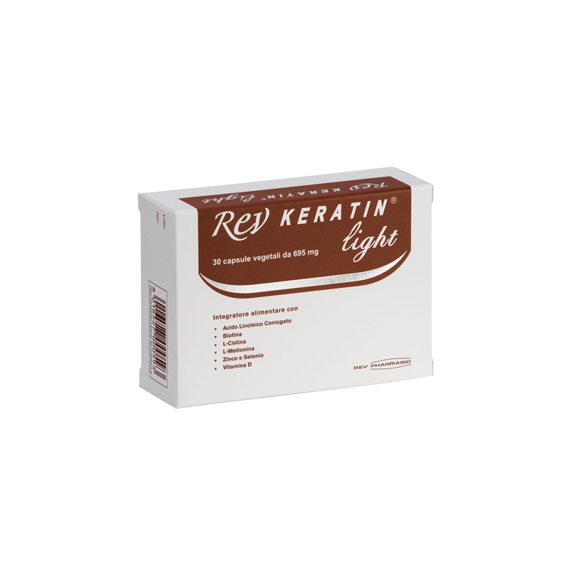 Rev Pharmabio Rev Keratin Light 30 Capsule