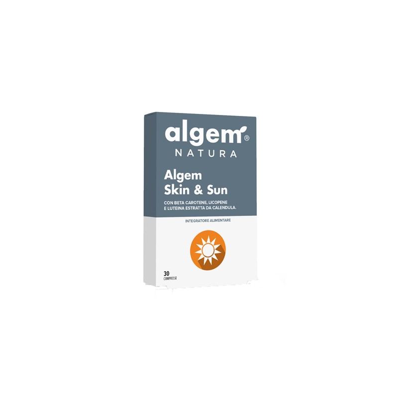 Algem Natura Algem Skin & Sun 30 Compresse