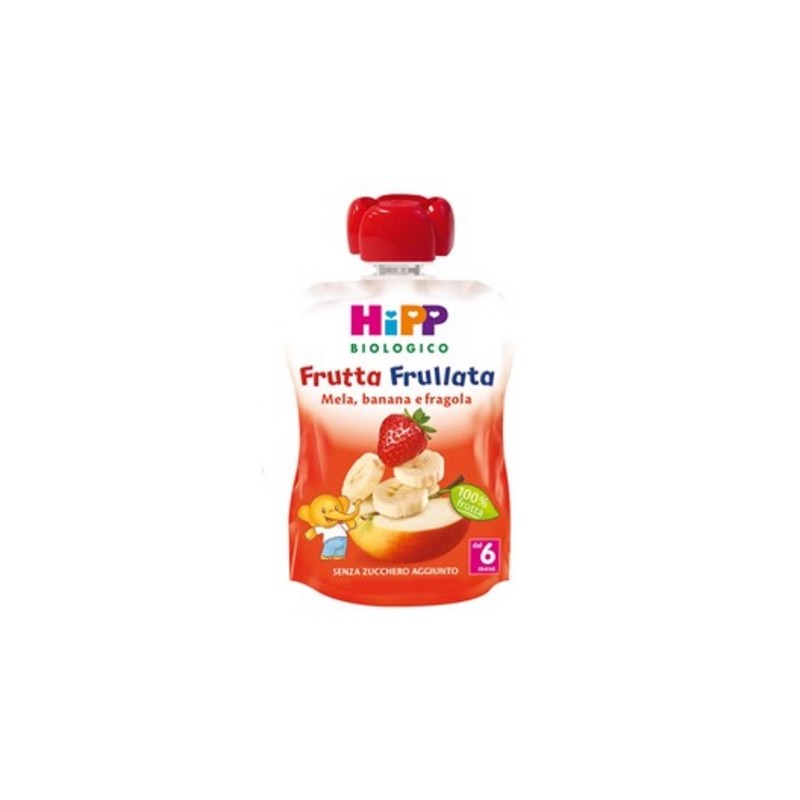 Hipp Italia Hipp Bio Frutta Frullata Mela Banana Fragola 90 G