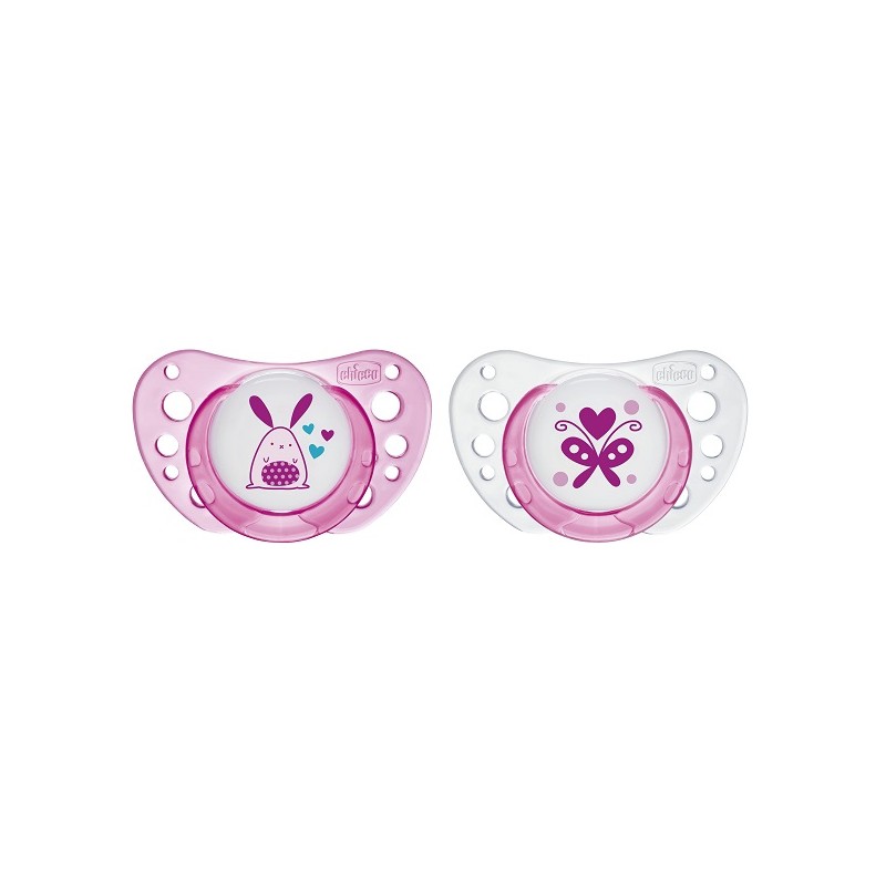 Chicco Succhicco Air Girl Caucciu' 0-6 Mesi 2 Pezzi