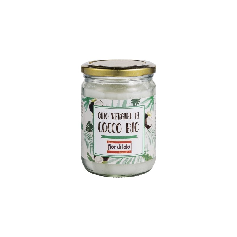 Biotobio Fior Di Loto Olio Vergine Di Cocco Bio 450 Ml