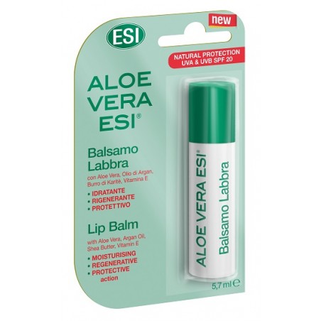 Esi Aloe Vera Stick Spf 20 Labbra