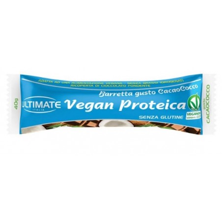 Vita Al Top Barretta Vegan Proteic Cacao/cocco 40 G