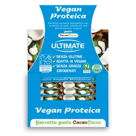 Vita Al Top Barretta Vegan Proteica Cacao/cocco 24 Pezzi