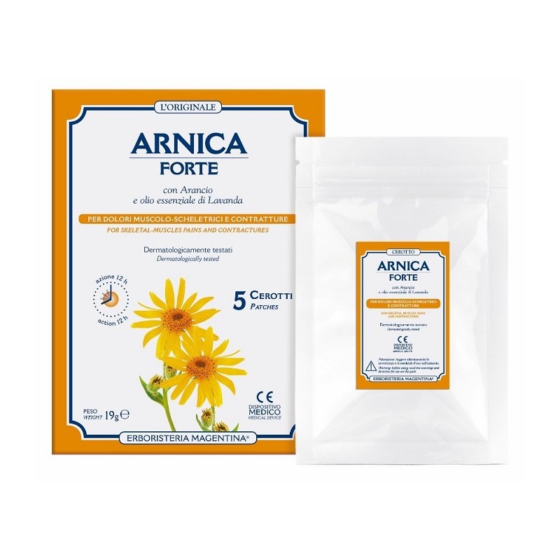 Erboristeria Magentina Arnica Forte Cerotti 5 Pezzi