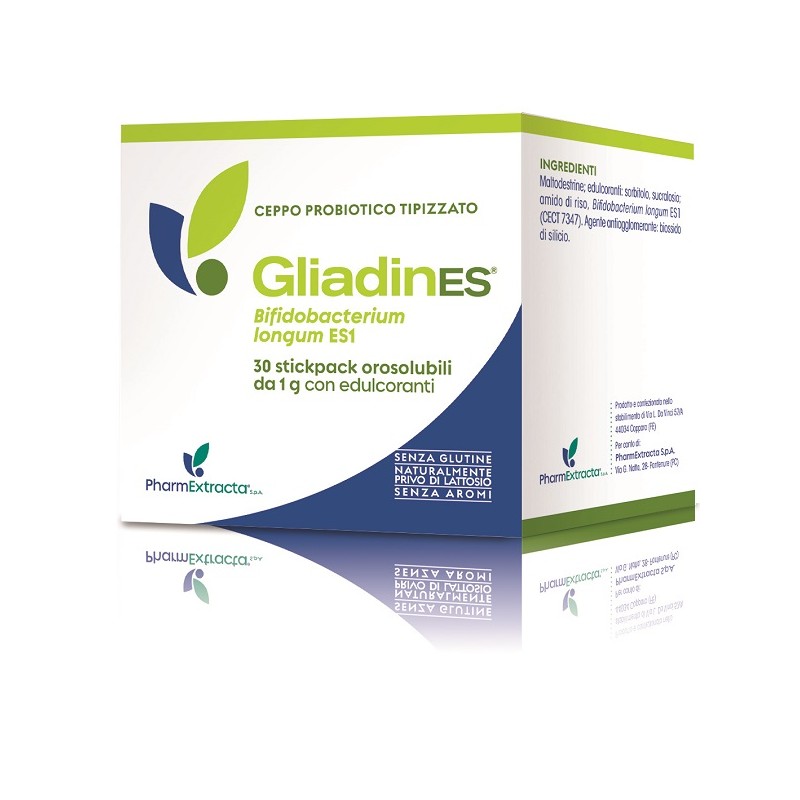 Pharmextracta Gliadines 30 Stickpack Orosolubili