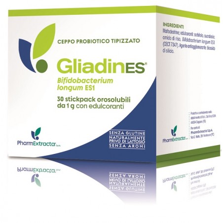 Pharmextracta Gliadines 30 Stickpack Orosolubili