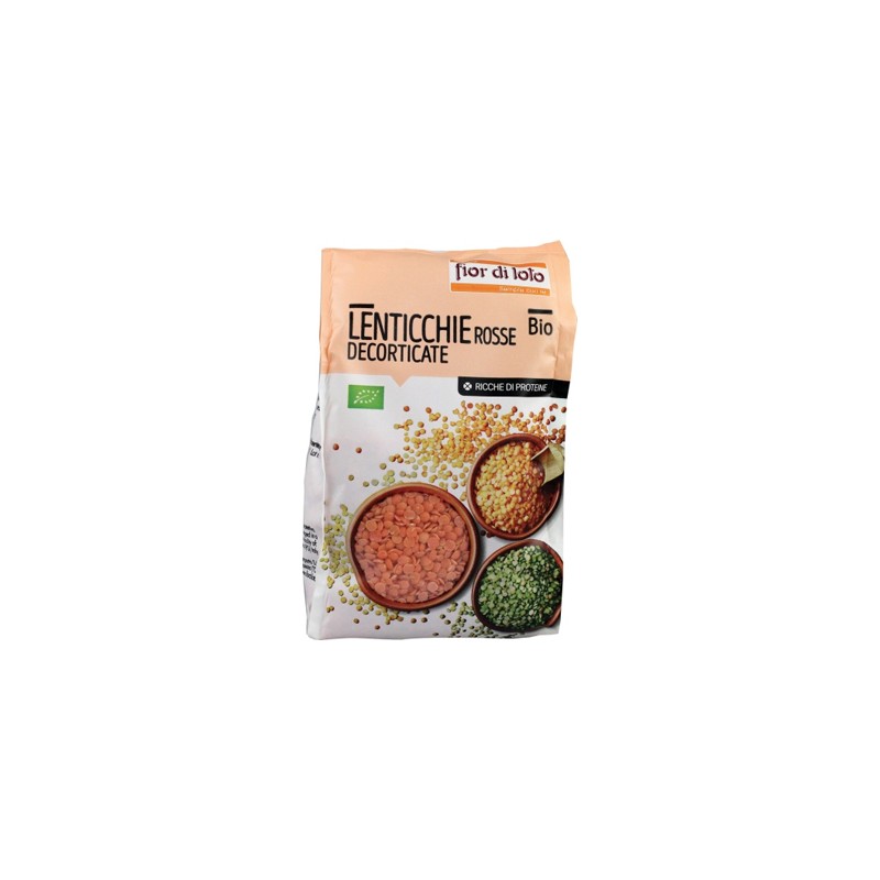 Biotobio Lenticchie Piccole Rosse Decorticate Bio 400 G