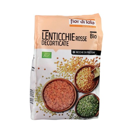 Biotobio Lenticchie Piccole Rosse Decorticate Bio 400 G