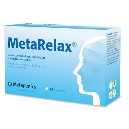 Metagenics Belgium Bvba Metarelax New 45 Compresse