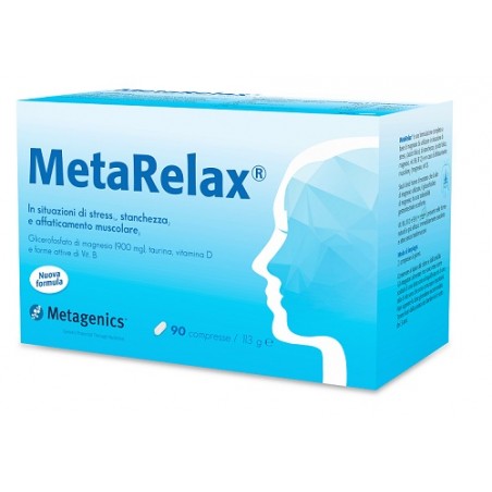 Metagenics Belgium Bvba Metarelax New 90 Compresse