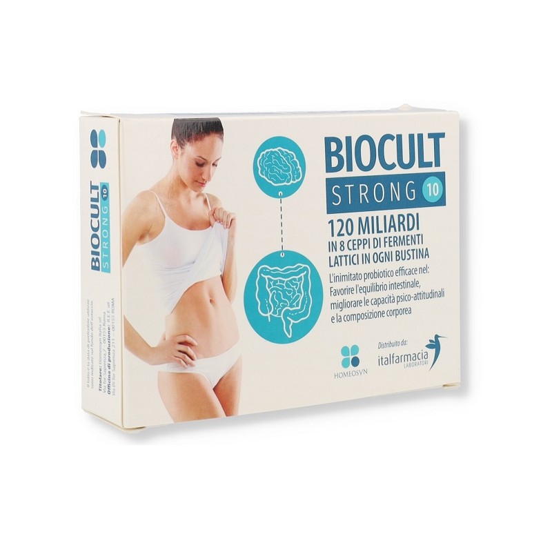 Homeosyn Italia Biocult Strong 10 Bustine Da 3 G