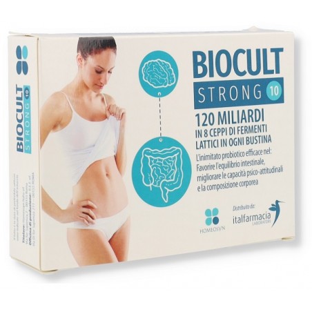 Homeosyn Italia Biocult Strong 10 Bustine Da 3 G