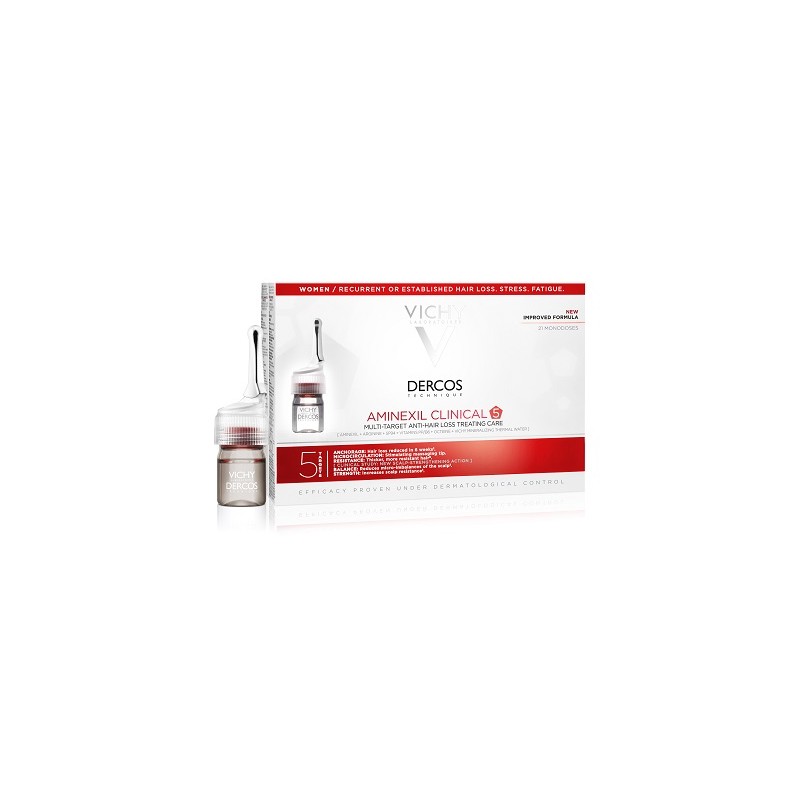 Vichy Dercos Aminexil Fiale 21 Donna 6 Ml