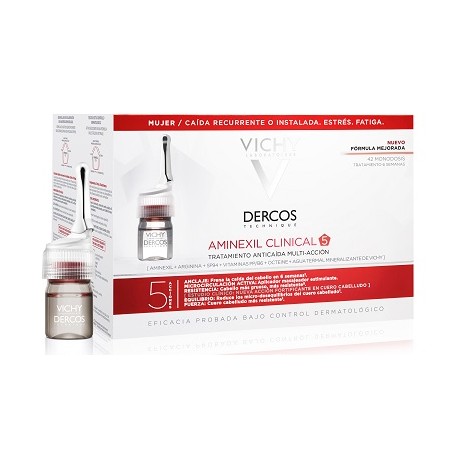 Vichy Dercos Aminexil Fiale 42 Donna 6 Ml