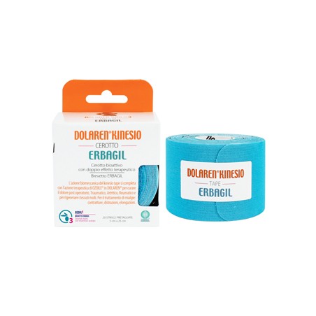 Erbagil Dolaren Kinesi Emulgel Cerotto Terapeutico Blu 5x25 Cm In Rotolo