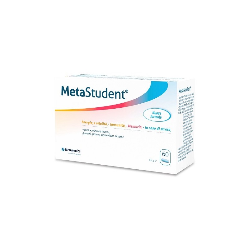 Metagenics Belgium Bvba Metastudent 60 Compresse