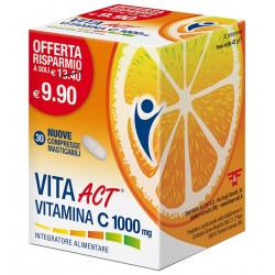 confezione 30 compresse vitamina C act 1 gr