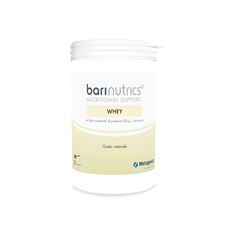 Metagenics Belgium Bvba Barinutrics Whey 21 Porzioni X 22,71 G