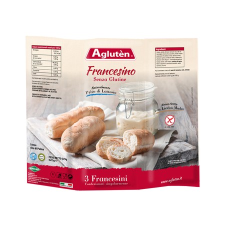 Nove Alpi Agluten Francesino 3 X 75 G