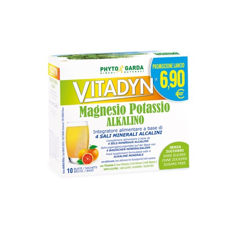 Named Vitadyn Magnesio Potassio Alkalino Senza Zucchero 10 Bustine