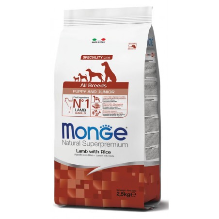 Monge & C. Monge All Breeds Puppy Agnello & Riso 2500 G