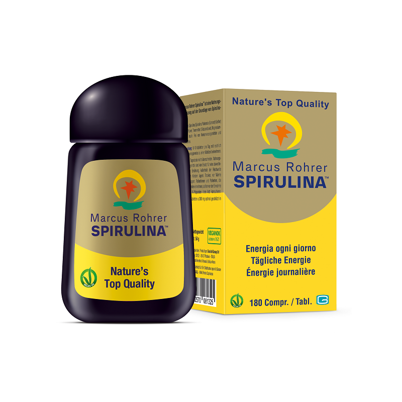 Giuriati Group International Spirulina Marcus Rohrer 180 Compresse