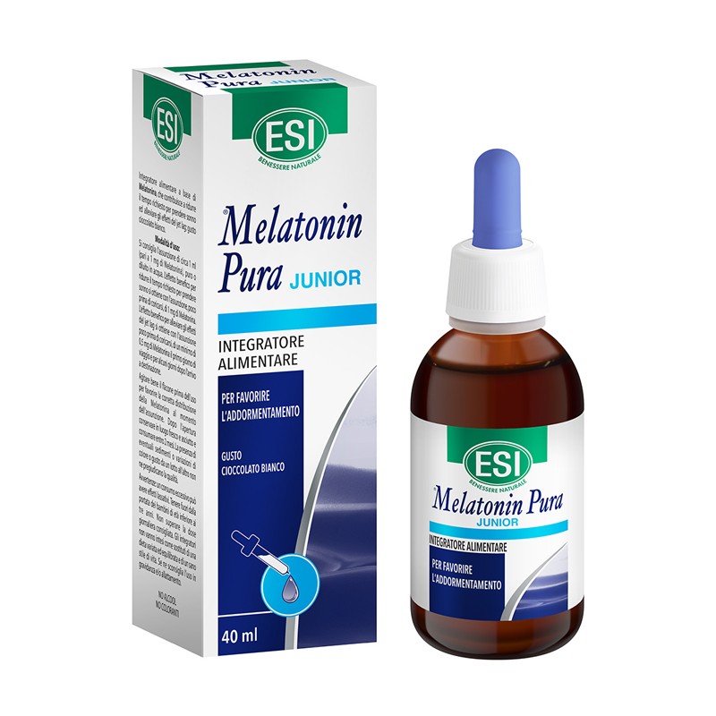 Esi Melatonin Pura Junior Gocce 40 Ml