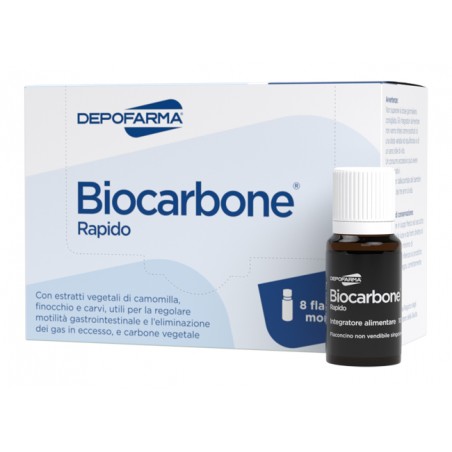 Depofarma Biocarbone Rapido 8 Flaconcini