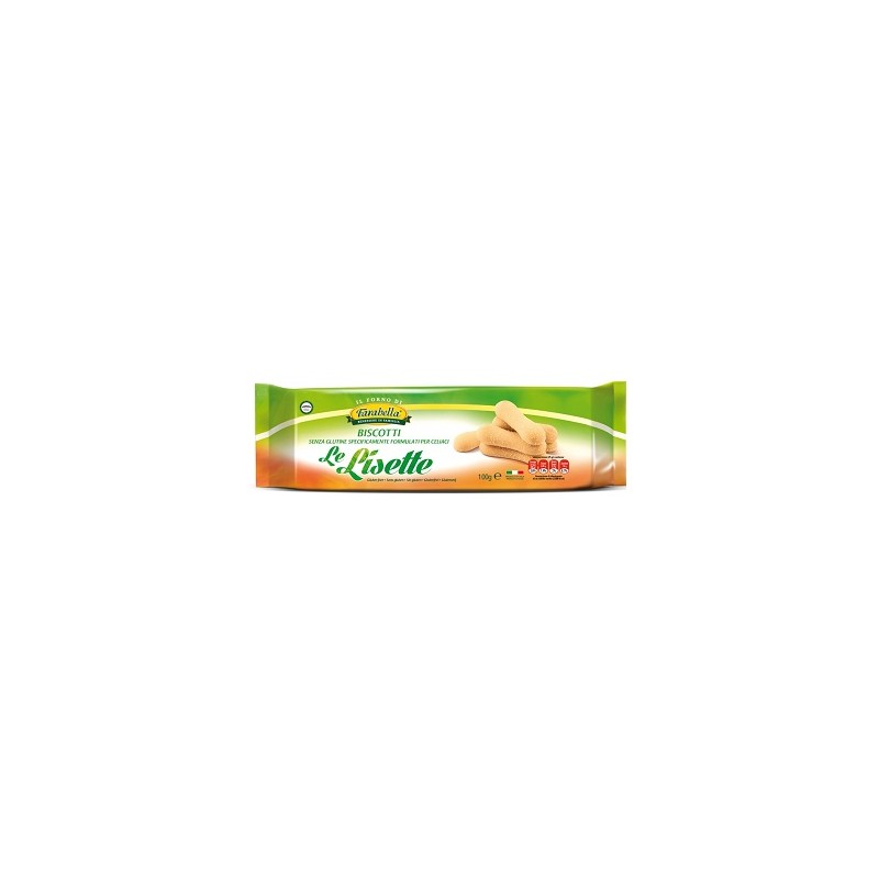 Bioalimenta Farabella Le Lisette Biscotti Senza Glutine 100 G