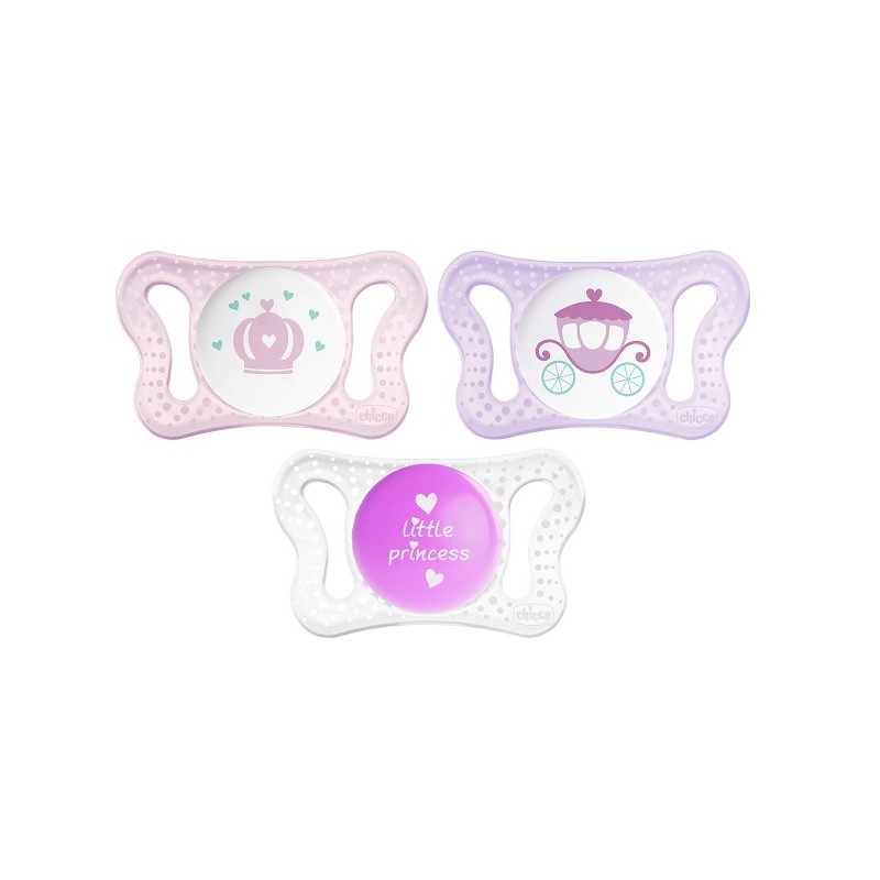 Chicco Succhietto Micro Grl 0-2 Mesi 2 Pezzi