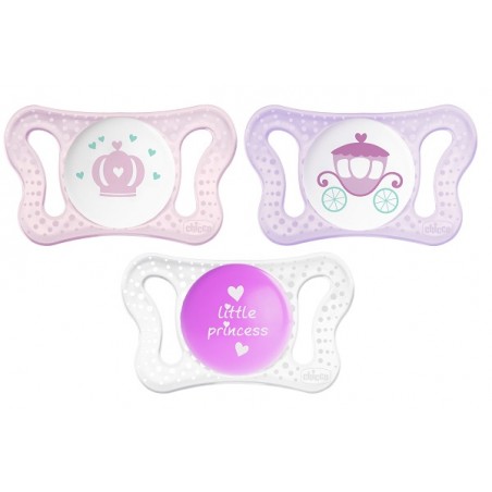 Chicco Succhietto Micro Grl 0-2 Mesi 2 Pezzi