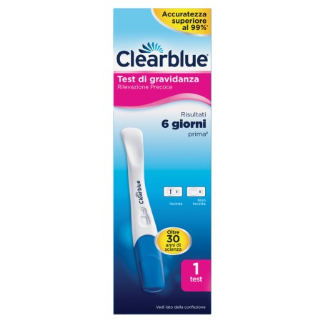 Procter & Gamble Test Di Gravidanza Clearblue Rilevazione Precoce 1 Pezzo