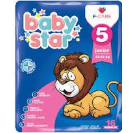 Farvima Medicinali Pannolino Babystar 12/25kg T5 16 Pezzi