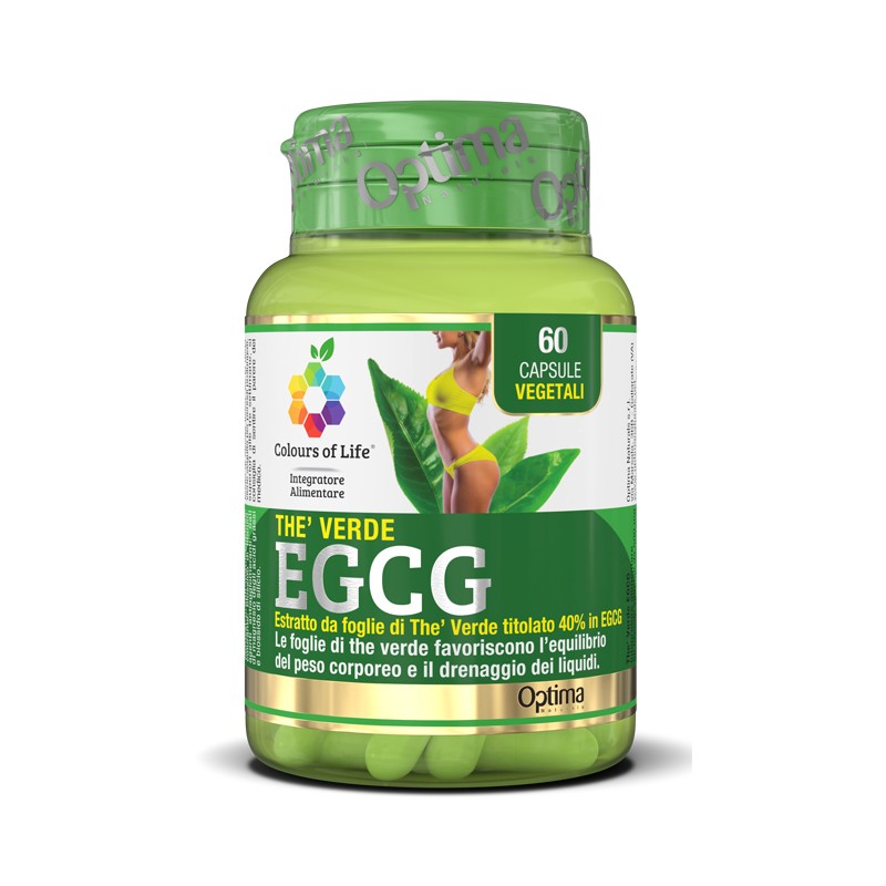 Optima Naturals Colours Of Life The Verde Egcg 60 Capsule Vegetali